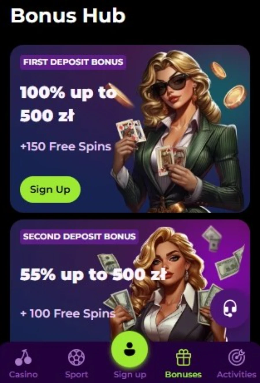 Spinmama Polska app